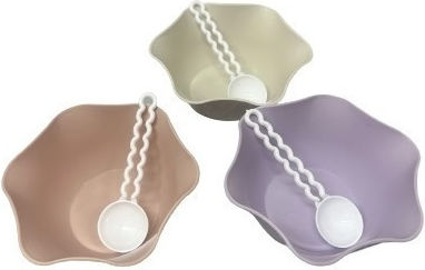 HOMie Serving Bowl Round Plastic Silver
