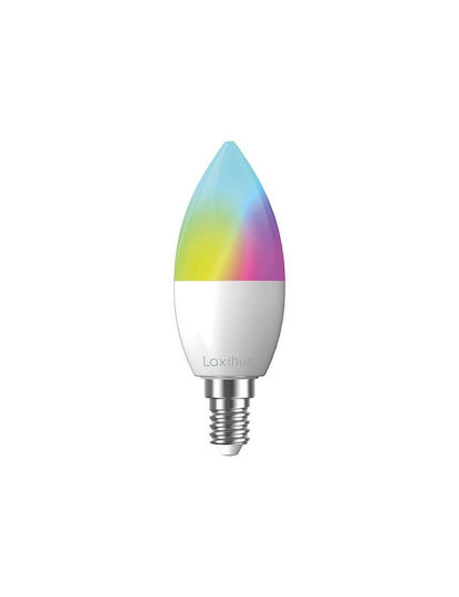 Laxihub Smart Λάμπες LED 4.5W για Ντουί E14 RGBW 350lm 2τμχ