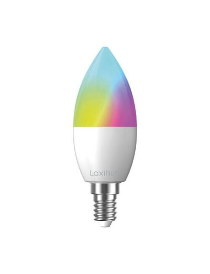 Laxihub Smart Λάμπες LED 4.5W για Ντουί E14 RGBW 350lm 2τμχ