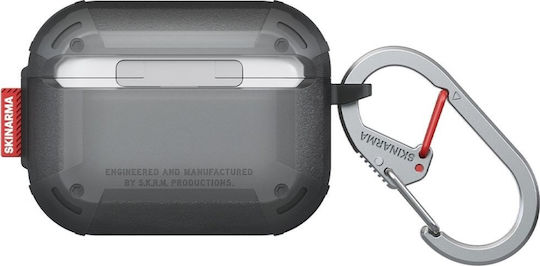 Skinarma Mecha Set with Hook in Gray color for Apple AirPods Pro