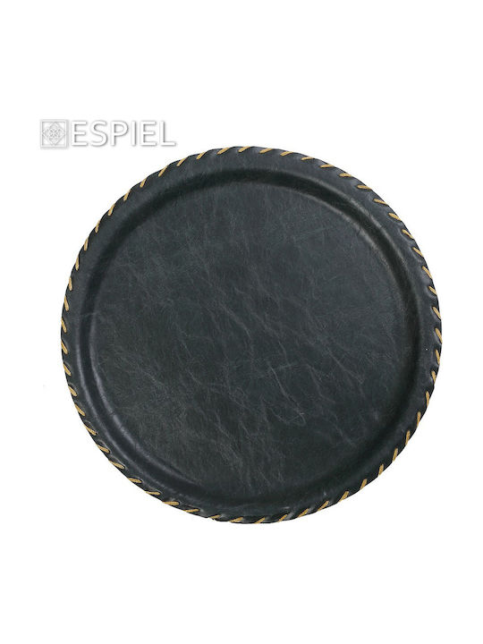 Espiel Кръгъл Поднос за сервиране в Зелен Цвят 39x39x2см LTG38K20-1 1бр