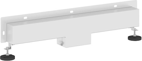 vidaXL Oțel inoxidabil Sifon cu Dimensiune 60x10cm Argintiu