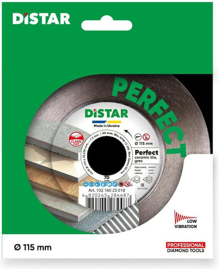 Distar Disc de tăiere Materiale de construcție 115mm