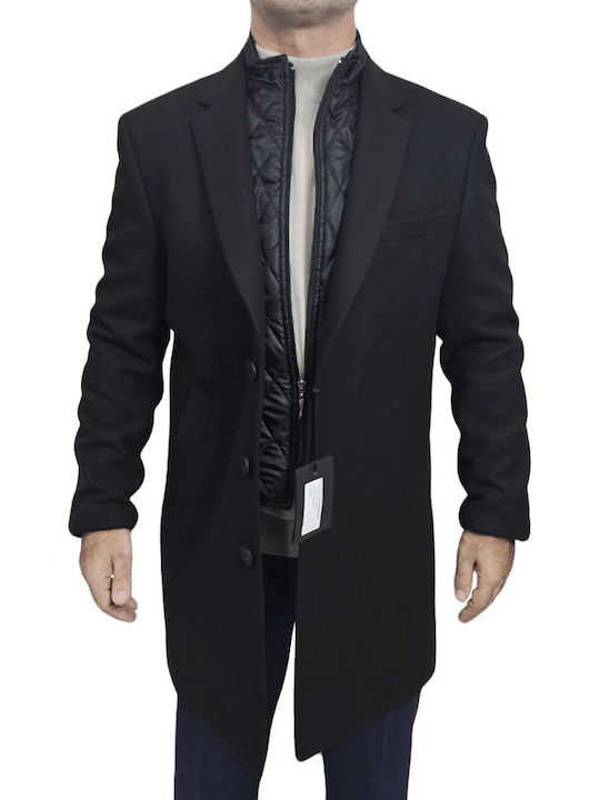 Men's Half Coat Black