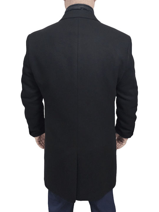 Men's Half Coat Black