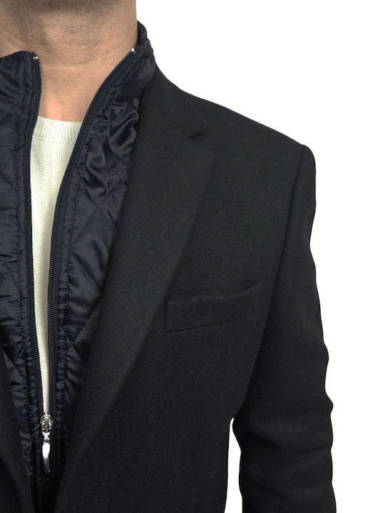 Men's Half Coat Camel