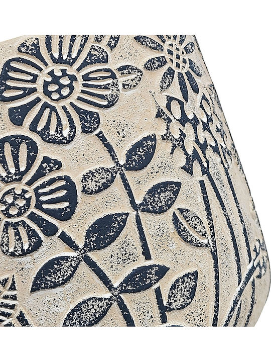 Artekko Cement Planter Concrete Beige 18x18x17cm.