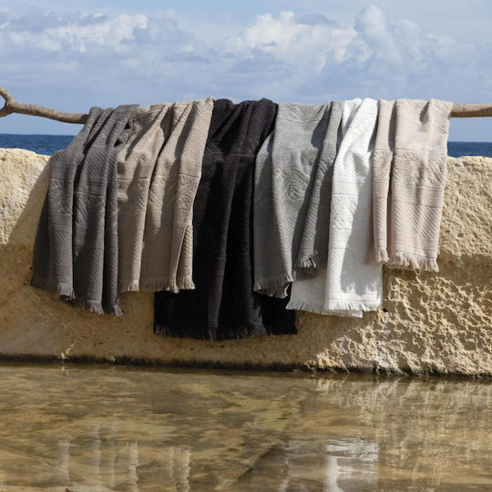 Vivaraise Bath Towel 70x140cm Craie