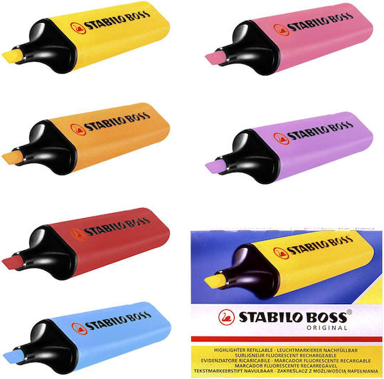Stabilo Boss Original Highlighters 5mm Lilac 10pcs