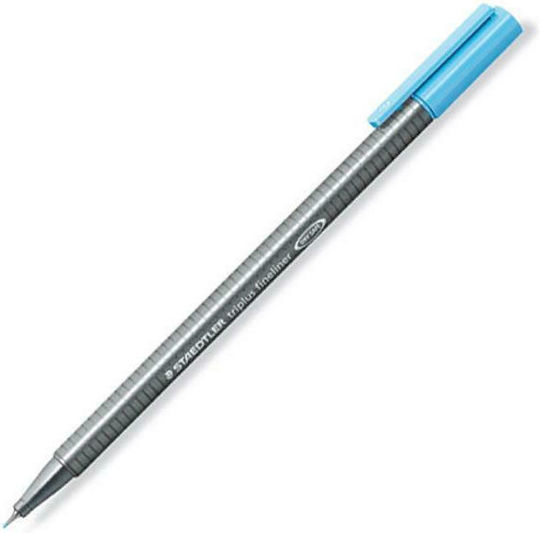 Staedtler Triplus Fineliner 334 Маркер за Рисуване 0.3мм Светлосин