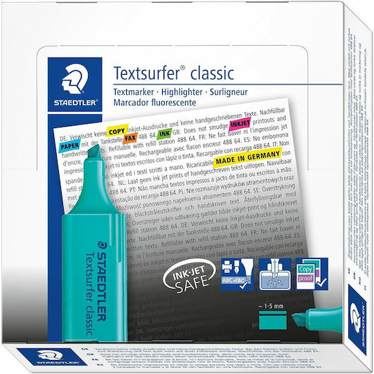 Staedtler Textsurfer Classic Marker Turquoise