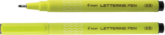 Pilot Lettering Markere 2mm NEGRU 12buc