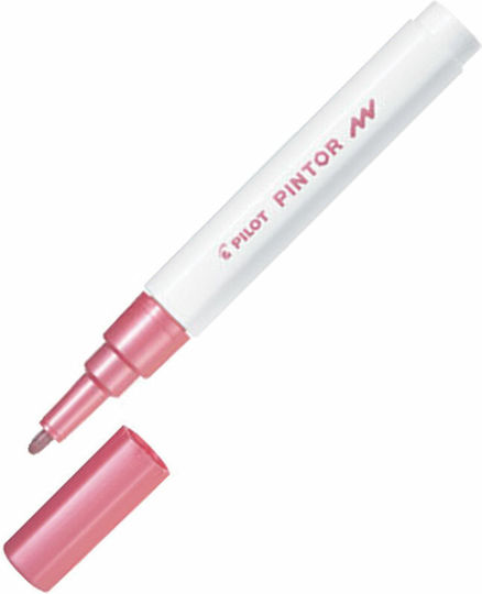 Pilot Pintor F Перманентни Маркери 2.8мм Pink Metallic 6бр