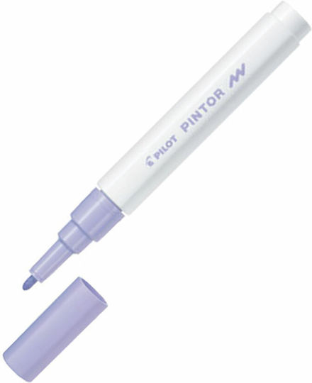 Pilot Pintor F Перманентни Маркери 2.8мм Purple Metallic 6бр