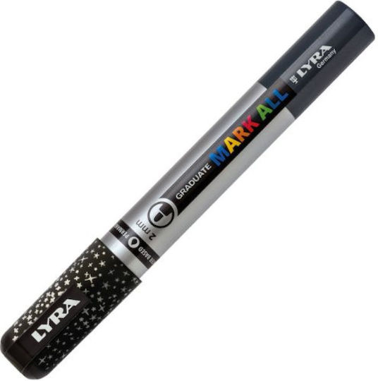 Lyra Mark All Permanent Marker 2mm Silver