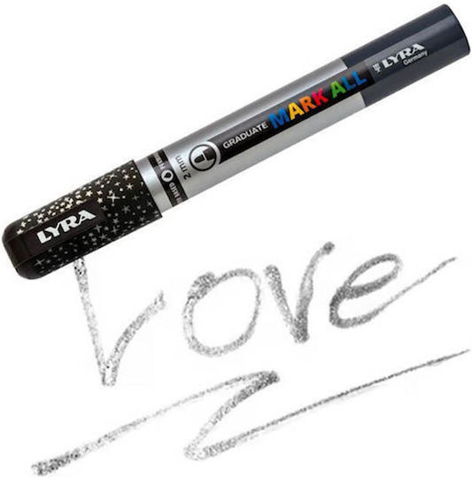 Lyra Mark All Permanent Marker 2mm Silver