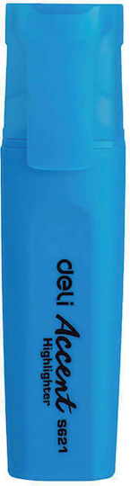 Deli Accent S621 Highlighter 5mm Blue