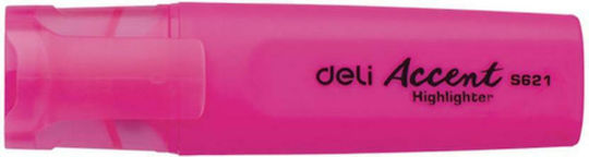Deli Accent Highlighter 5mm Pink