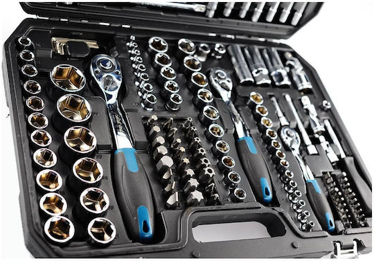 Bormann Pro BHT5200 Καστάνια με Καρυδάκια 1\2" & 1\4" & 3\8" 182τμχ