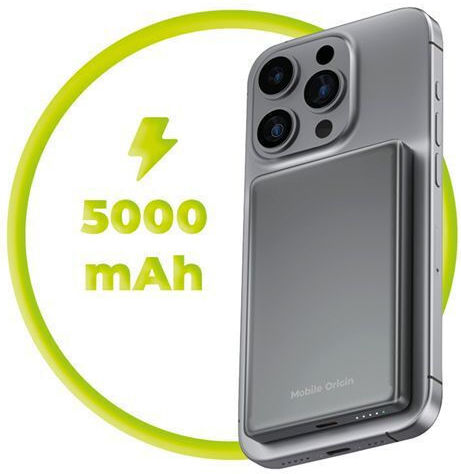 Mobile Origin PB4 Power Bank 5000mAh Gray