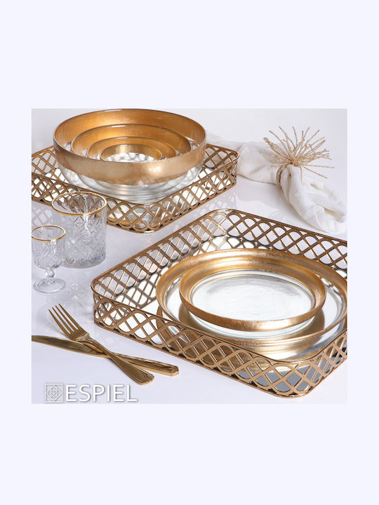 Espiel Empire Set of Forks Fruit/Dessert Gold 15.6cm 6pcs