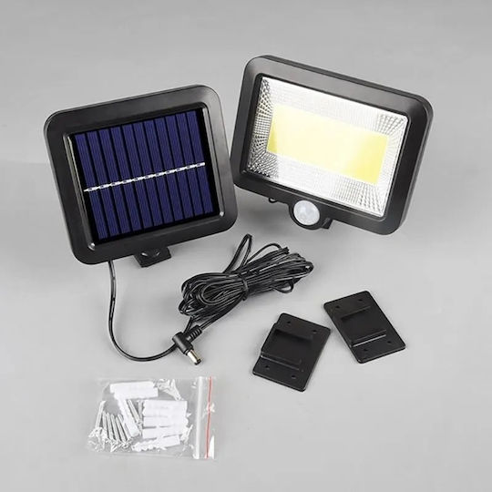 Lampă Solară 30W cu Senzor de Mișcare și Fotocelulă IP67