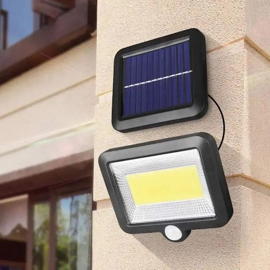 Lampă Solară 30W cu Senzor de Mișcare și Fotocelulă IP67