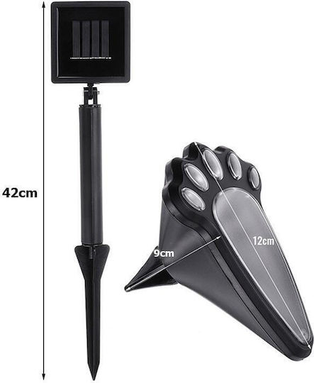 Verk Group Σετ 4 Ηλιακά Φωτιστικά IP44 9x12εκ.