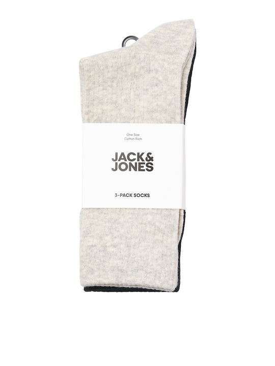 Jack & Jones Μονόχρωμες Κάλτσες 3Pack Jack & Jones Μονόχρωμες Κάλτσες 3Pack