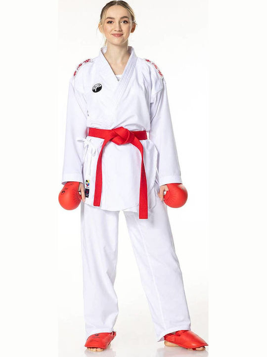 Tokaido Master Femei Uniforme Karate Alb