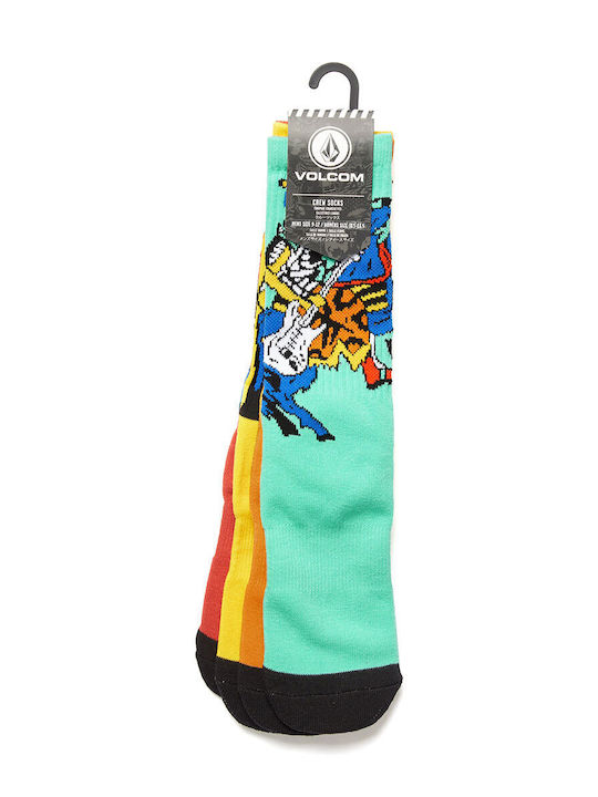 Volcom Bob Mollema Bărbați Șosete Menta 4Pachet