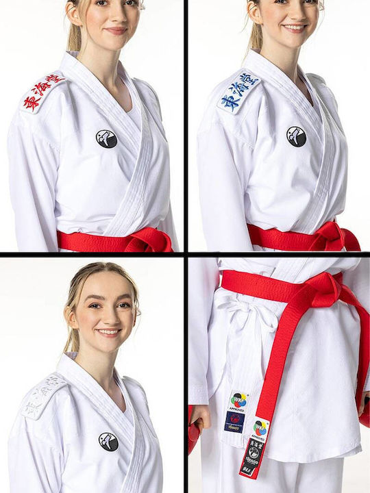 Tokaido Master Femei Uniforme Karate Alb