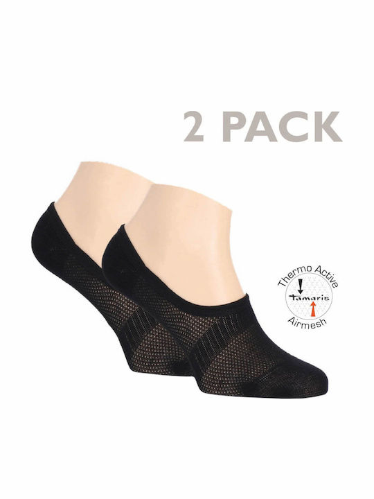 Tamaris Γυναικείες Κάλτσες Μαύρο 2Pack Tamaris Γυναικείες Κάλτσες Μαύρο 2Pack