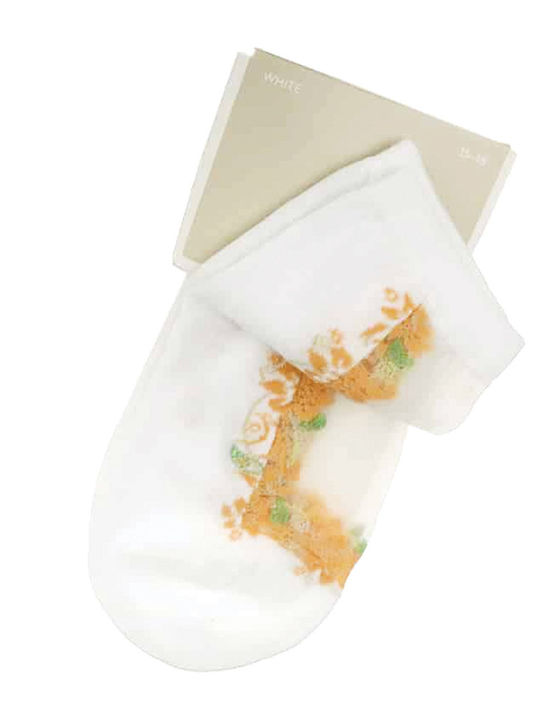 Tamaris Γυναικείες Κάλτσες White-orange 2Pack Tamaris Γυναικείες Κάλτσες White-orange 2Pack