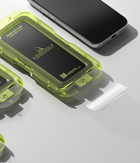 Ringke Easy Slide Full Glue Tempered Glass 2τμχ (iPhone 17 Pro)