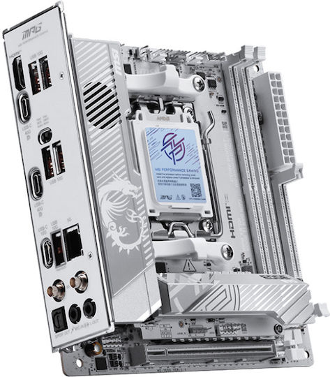 MSI MPG X870I EDGE TI EVO WIFI Motherboard Mini ITX with AMD AM5 Socket