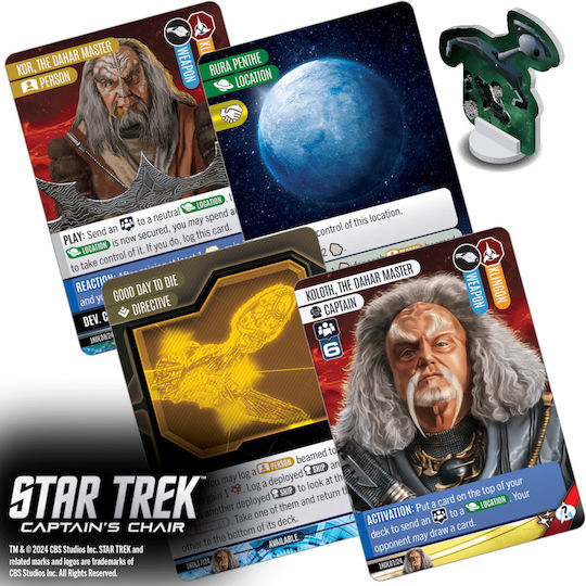 Επιτραπέζιο Παιχνίδι Star Trek: Captain's Chair για 1-2 Παίκτες 14+ Ετών (EN) WizKids