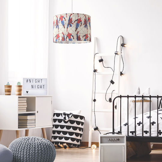 Veis Einfaches Licht Kinderdeckenleuchte Deckenleuchte 15W mit Fassung E27 Mehrfarbig 35x24cm