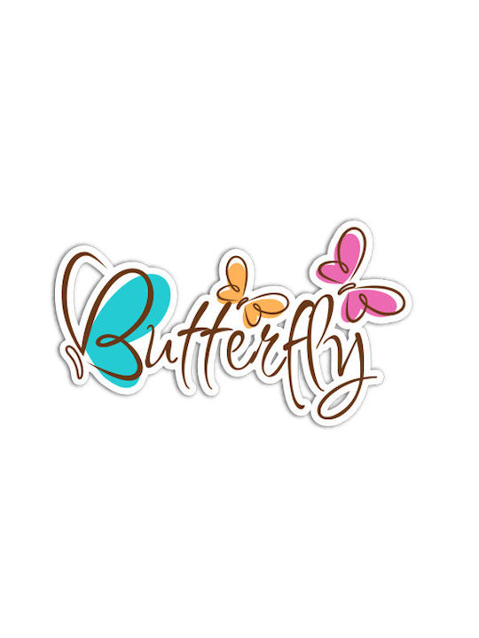 Ango Butterfly Μονόφωτο Παιδικό Φωτιστικό Πλαφονιέρα 23W με Υποδοχή E27 35x16.5cm