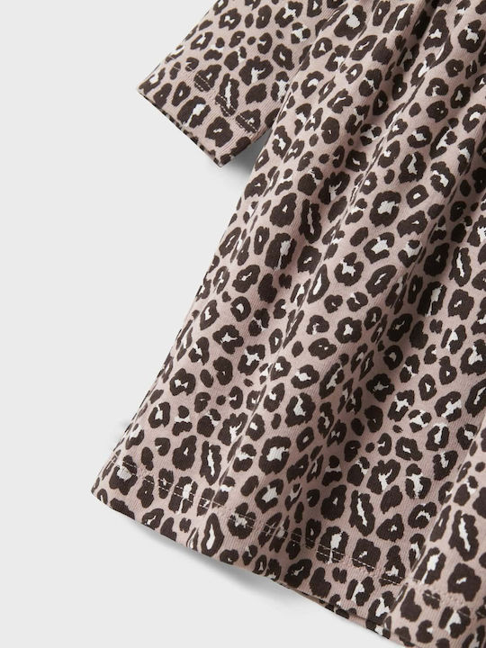 Children's Dress Long Sleeve Animal Print Lila