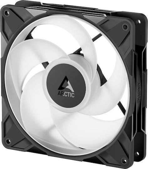 Arctic P14 Pro Reverse Blade Case Fan 140mm 2500rpm 110cfm with ARGB Lighting and 3-Pin / 4-Pin PWM Connection