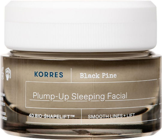 Korres Schwarze Kiefer 3D Creme Gesicht Nacht 40ml