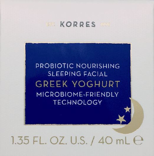 Korres Greek Yoghurt Probiotic 48h Cream Face Night 40ml
