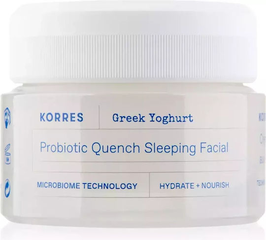 Korres Greek Yoghurt Probiotic 48h Cream Face Night 40ml