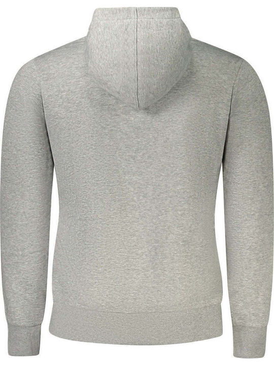 Fleece Kids Sweatshirt with Hood Gray