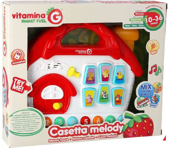 Globo Babyspielzeug Häuschen mit Musik und Geräuschen