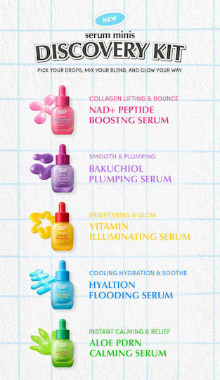 Eqqualberry Minis Discovery Serum Προσώπου 5x10ml