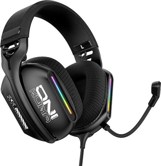 Onikuma X12 Over Ear Gaming Headset με σύνδεση 3.5mm / USB