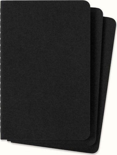 Notizbuch 32 Blätter Quadrat Schwarz