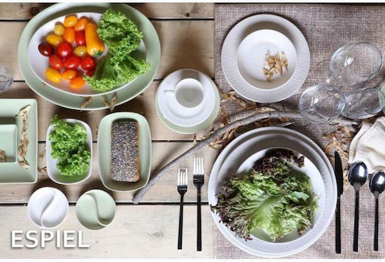 Espiel Serving Platter Oval Green 27x21.5cm